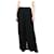 Forte Forte Black elasticated crepe trousers - size UK 12 Viscose  ref.1129335