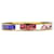 Hermès Bracelet jonc calèche multicolore - taille L  ref.1129338