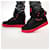 Sneakers Patrick Ewing Nere Rosse Pelle Sintetico Nero Rosso Multicolore - vista 6