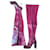Balenciaga Quadro Botas quadradas acima do joelho da FW17 por Demna Gvasalia Marrom Couro  ref.1129359