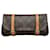 Louis Vuitton Brown Monogram Marelle Pochette Leather Cloth  ref.1129376