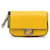 Fendi Yellow Nano Baguette Charm Leather Pony-style calfskin  ref.1129390