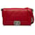 Chanel Red Medium Lambskin Boy Reverso Flap Leather  ref.1129417