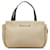 Burberry Brown House Check Tote Bag Beige Leather Cloth Pony-style calfskin Cloth  ref.1129422
