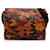 MCM Orange Visetos Camouflage Crossbody Bag Leather Pony-style calfskin  ref.1129432