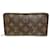 Louis Vuitton Zippy Wallet Brown Cloth  ref.1129462