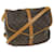 Louis Vuitton Saumur 35 Brown Cloth  ref.1129498