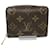 Louis Vuitton Zippy Coin Purse Brown Cloth  ref.1129513
