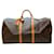 Louis Vuitton Keepall Bandoulière 60 Brown Cloth  ref.1129549