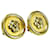 Timeless Chanel COCO Mark Dourado Metal  ref.1129555