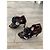 Tacones de encaje de piel de serpiente burdeos Burberry Rojo burdeos - vista 2