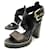 NEW LOUIS VUITTON STAR TRAIL GLAZED SHOES 1to4XV4 39 MONOGRAM SANDALS Leather  ref.1129665