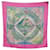 Hermès HERMES GIVERNY BOUTHOUMIEUX QUADRATISCHER SCHAL 90 Seidenschal aus Parma-Seide Pink  ref.1129682