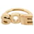 Hermès NEUF ANNEAU DE CARRE FOULARD HERMES SOIE EN METAL DORE GOLDEN SCARF RING Plaqué or Doré  ref.1129747