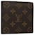 Louis Vuitton Portefeuille marco Brown Cloth  ref.1130077