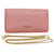 Saffiano PRADA Chain Wallet Safiano-Leder Pink Auth Ar10641b  ref.1130137