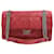 Chanel Matelassé Red Leather  ref.1130347