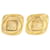 Timeless Chanel vintage Dourado Banhado a ouro  ref.1130387