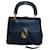 BURBERRY Navy blue Leather  ref.1130434