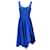 Autre Marque Alexander McQueen Galactic Blue 2023 Sleeveless Cotton Day Dress  ref.1130621