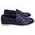 Chanel CC Logo Loafers in Navy Blue Patent Calf Leather  ref.1130755