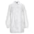 Vestido camisa feminino Tommy Hilfiger de algodão puro Broderie Anglaise em algodão branco  ref.1130784