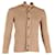 Tom Ford Ribbed Cardigan in Brown Wool and Silk  ref.1130788