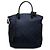 Louis Vuitton Blue Monogram Nylon Desire Lockit Vertical MM Blau