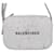 Balenciaga Silver Glitter Everyday XS Camera Bag Silvery Leather Pony-style calfskin  ref.1130912