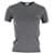 Balenciaga Logo-T-Shirt mit Rundhalsausschnitt aus grauer Baumwolle  ref.1131209