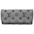 Louis Vuitton Porta-chaves Monograma Mini Lin Multicles M92425 Azul Lona  ref.1131229