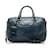 Prada Bolso satchel con lazo Vitello Lux Azul Cuero Becerro  ref.1131258
