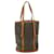 Louis Vuitton Bucket Brown Cloth  ref.1131304