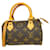 Louis Vuitton Mini Speedy Brown Cloth  ref.1131489