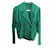 Christian Dior Jackets Green Polyester  ref.1131589