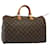 Louis Vuitton Monogram Speedy 40 Bolsa de mão M41522 LV Auth fm2956 Monograma Lona  ref.1131723