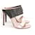 Gianvito Rossi Black and Rose Gold Sandals Golden Exotic leather  ref.1132028
