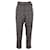 Brunello Cucinelli Plaid Trousers in Grey Wool  ref.1132046