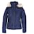 Tommy Hilfiger Womens Hooded Down Jacket Blue Polyester  ref.1132052