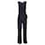 Tommy Hilfiger Womens Sleeveless Embroidery Jumpsuit in Navy Blue Polyester  ref.1132102
