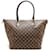 Louis Vuitton Damier Ebene Saleya MM N51188 Brown Cloth  ref.1132130