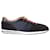 Tod's Lace-Up Low Top Sneakers in Navy Blue Suede  ref.1132172