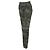 Dior Camouflage-Hose mit elastischem Bund aus grünem Polyester - Ansicht 2
