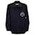 Camisa con bordado de monos de Givenchy en algodón azul marino  ref.1132311