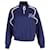 Chaqueta deportiva con media cremallera y logo bordado de JW Anderson en poliéster azul  ref.1132320