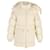 Moncler Genius 2 1952 Bressay Down Jacket in Cream Polyamide White Nylon  ref.1132321