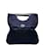 Céline C Macadam Canvas Bifold Handbag Blue Cloth  ref.1132366