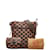 Loewe Anagram Canvas Crossbody Bag Brown Cloth  ref.1132380