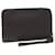 LOUIS VUITTON Taiga Baikal Clutch Acajou M30186 LV Auth bs9969 Leder  ref.1132439