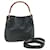 GUCCI Bamboo Shoulder Bag Leather 2Way Black Auth ac2473  ref.1132443